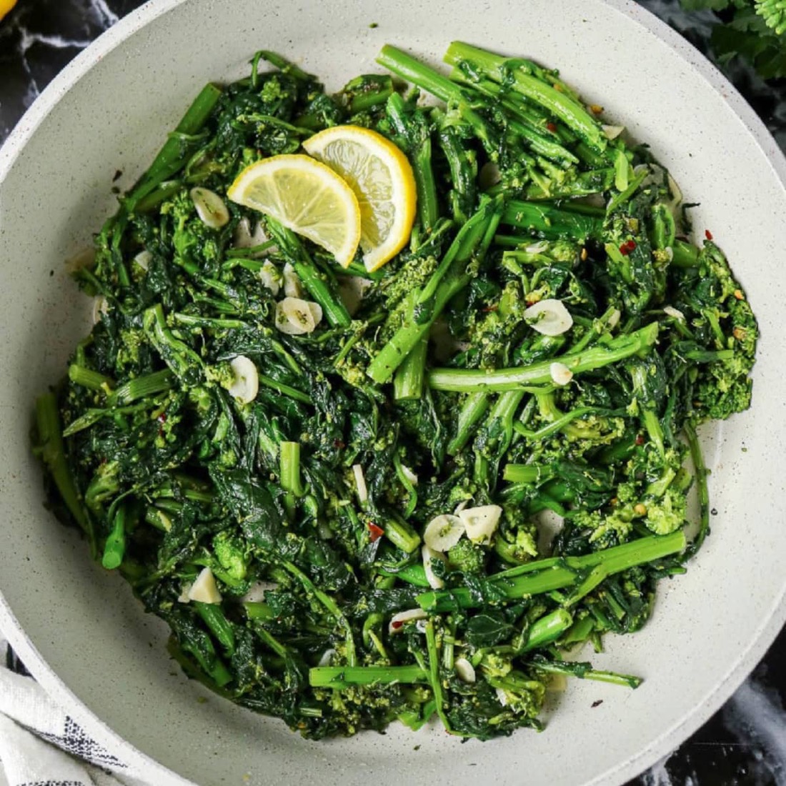The Best Sauteed Rapini (Easy Recipe, Less Bitter)